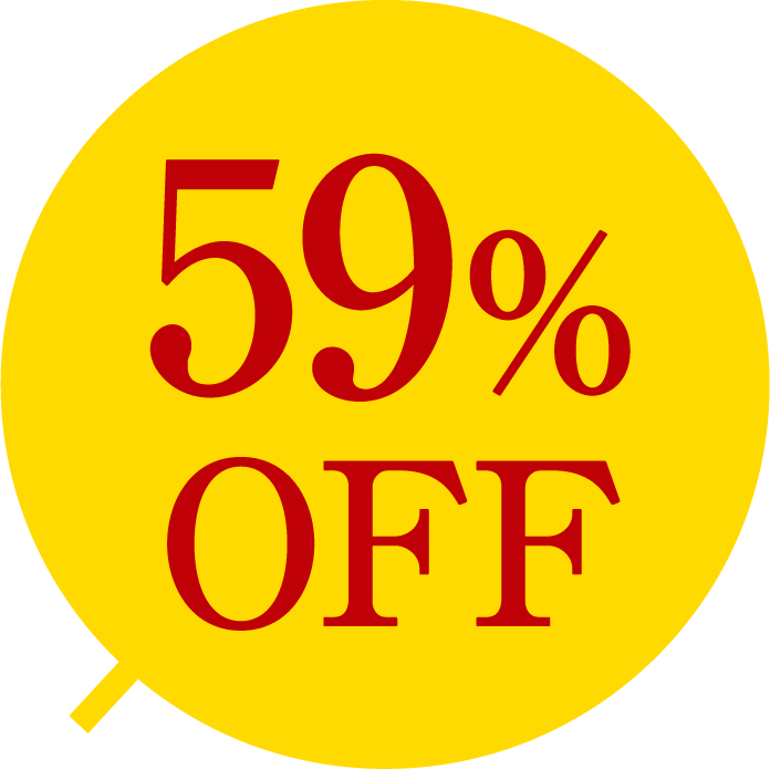 59%OFF