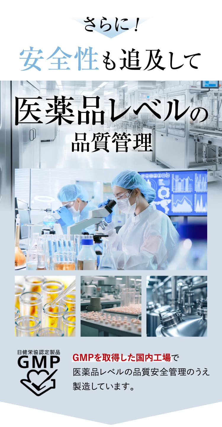 医薬品レベルの品質管理