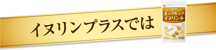 イヌリンプラスでは