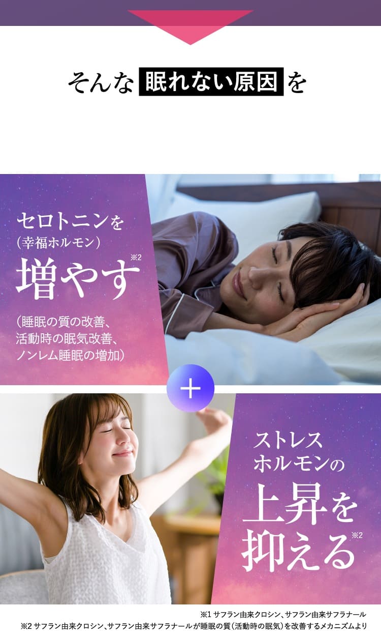 そんな眠れない原因を