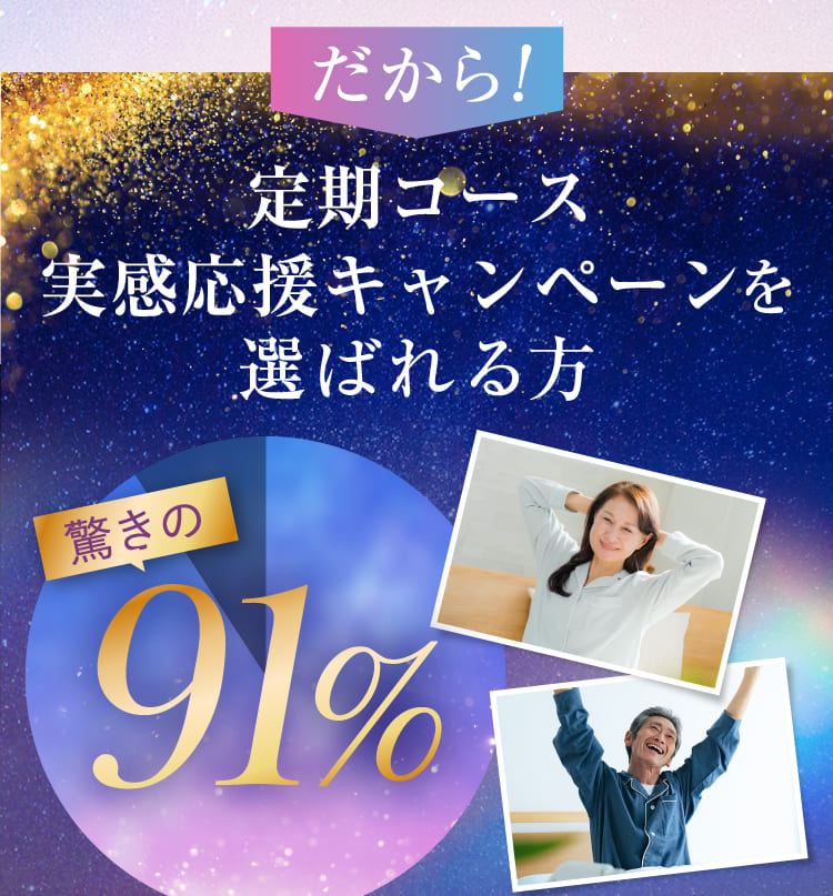 「実感応援コース」を選ばれる方
