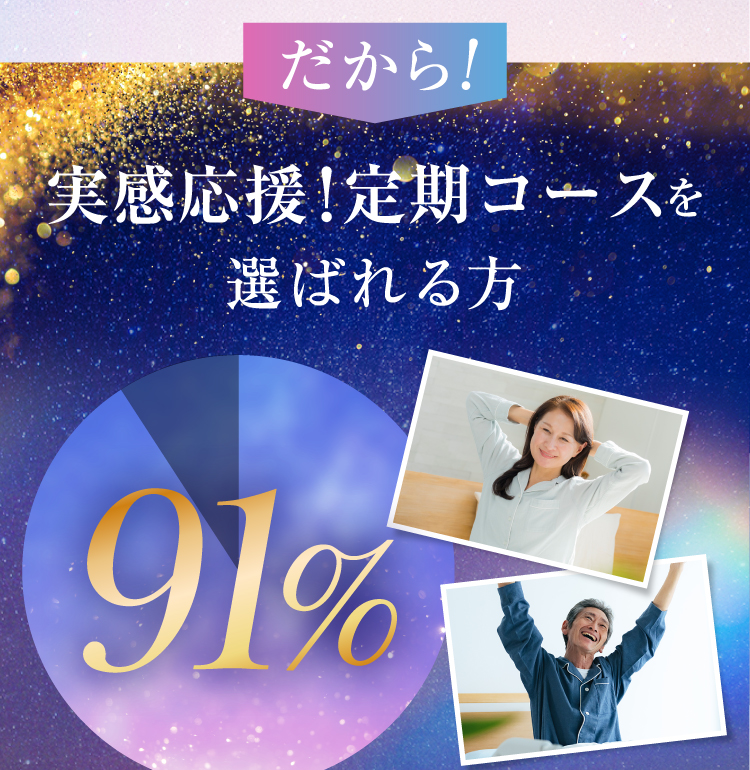 「実感応援コース」を選ばれる方